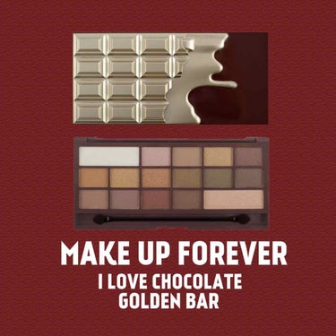 MAKE UP FOREVER

アイラブチョコレート 
#ゴールデンバー（Golden Bar）

2,484円(税込)
(私はイギリス🇬🇧で購入したのでもっと安かったです。)



👍🏻

発色とラ