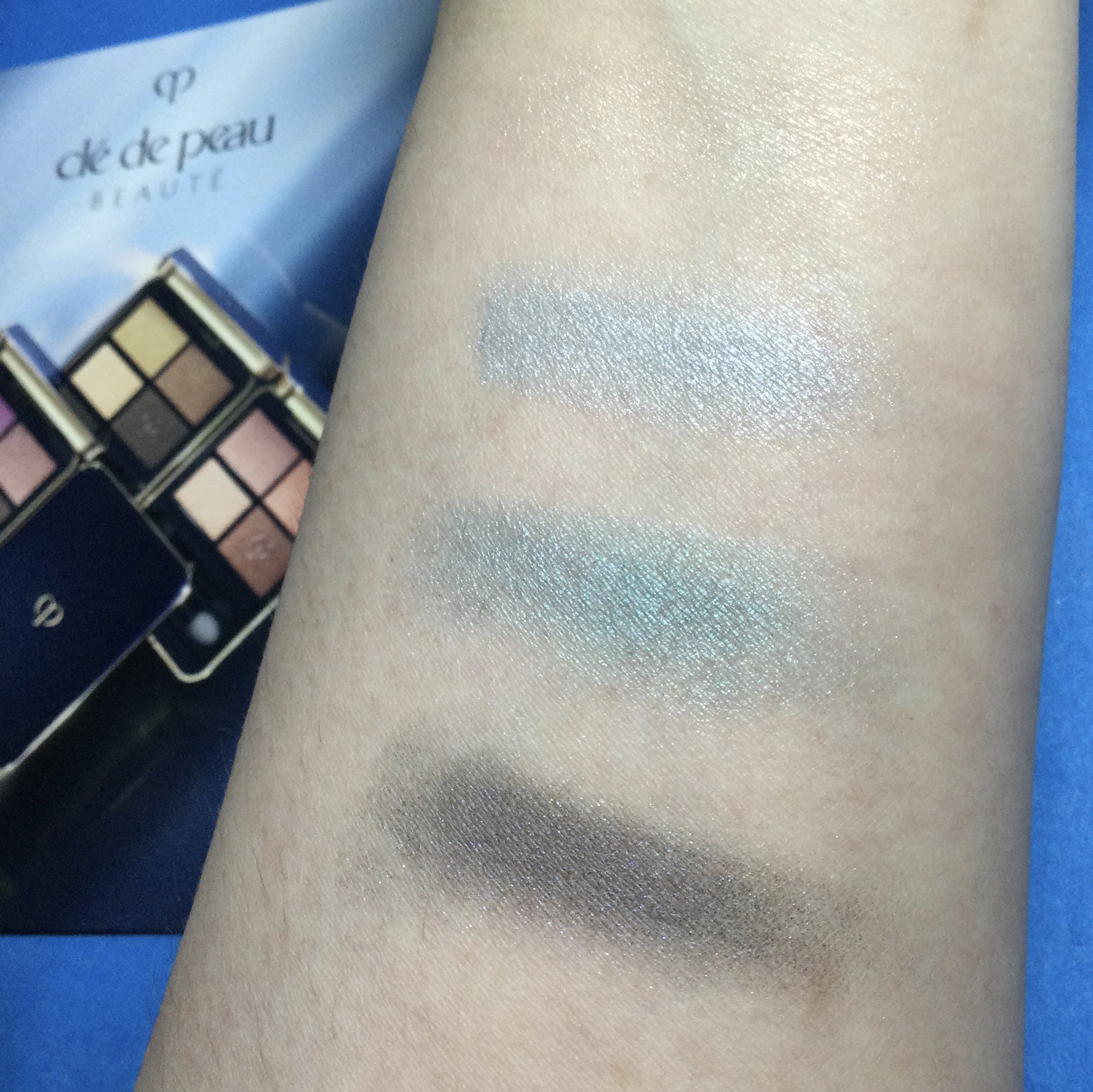 オンブルクルールクアドリ 11 Azure Blue Sea（レフィル）/クレ・ド・ポー ボーテ/アイシャドウパレットを使ったクチコミ（3枚目）