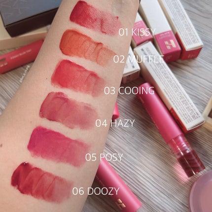 フォギーブラーティント/HOLIKA HOLIKA/リップティントを使ったクチコミ(4枚目)