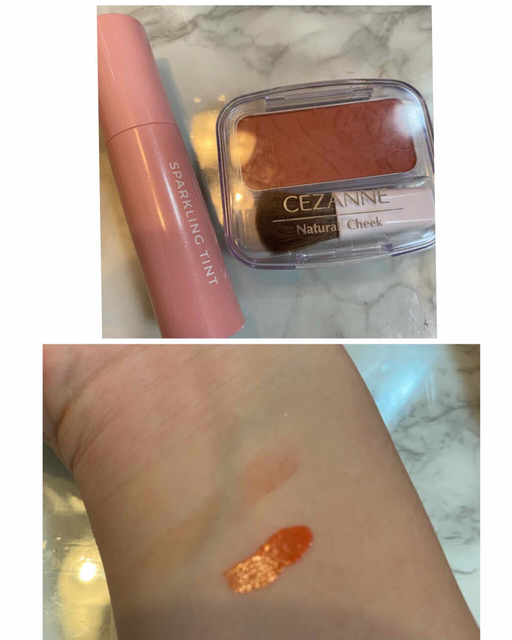 ナチュラル チークN/CEZANNE/パウダーチークを使ったクチコミ(3枚目)