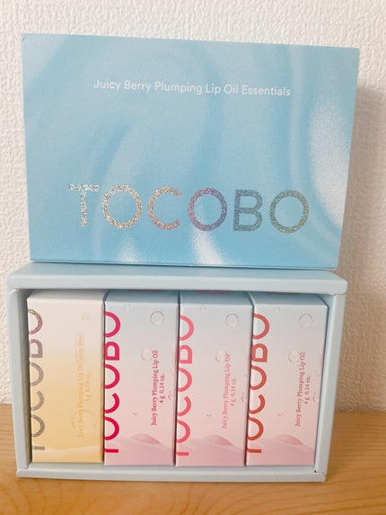 ジューシーベリープランピングリップオイル/TOCOBO/リップグロスを使ったクチコミ(4枚目)