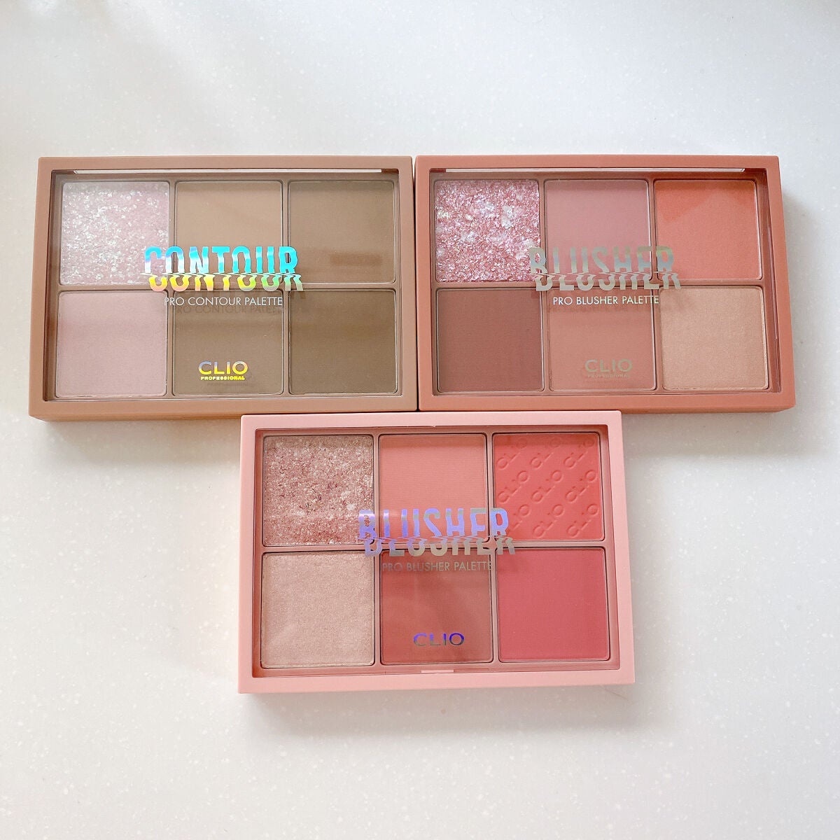 プロ ブラッシャー パレット/CLIO/パウダーチークを使ったクチコミ(1枚目)