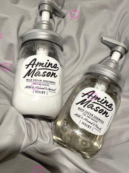 アミノメイソン ディープモイスト ホイップクリーム シャンプー/ミルククリーム ヘアトリートメント/アミノメイソン/市販シャンプーを使ったクチコミ(1枚目)
