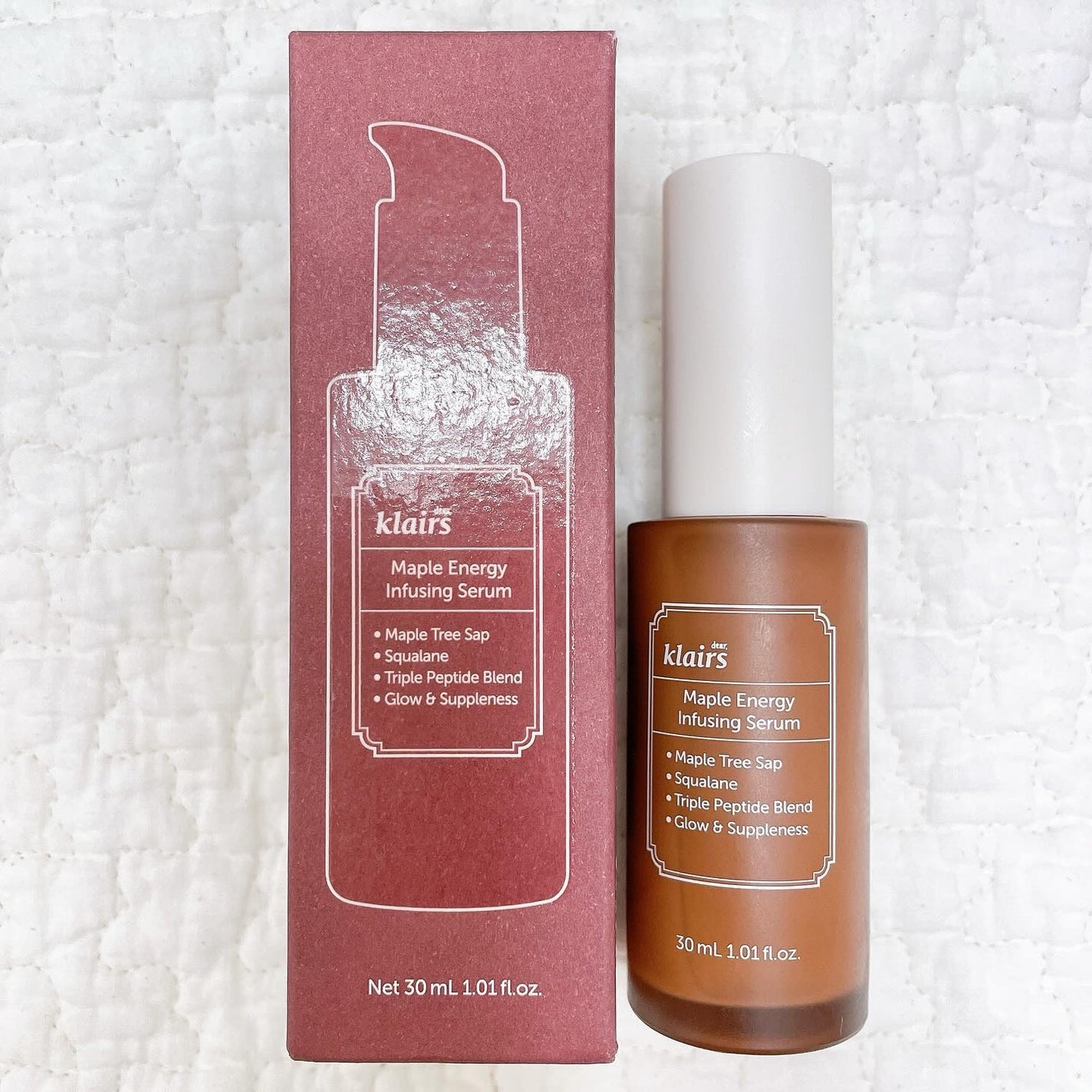 メープルエナジーインフュージングセラム/Klairs/美容液を使ったクチコミ(1枚目)