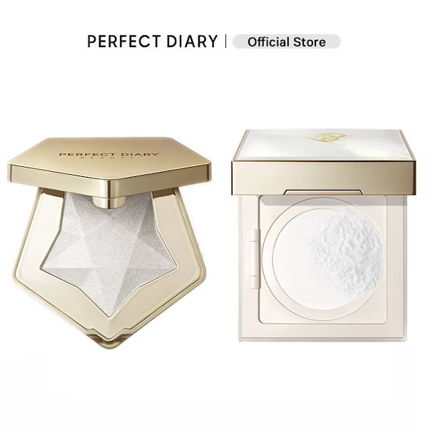 トランスルーシェントブルーリング ルースパウダー/PERFECT DIARY/ルースパウダーを使ったクチコミ（1枚目）