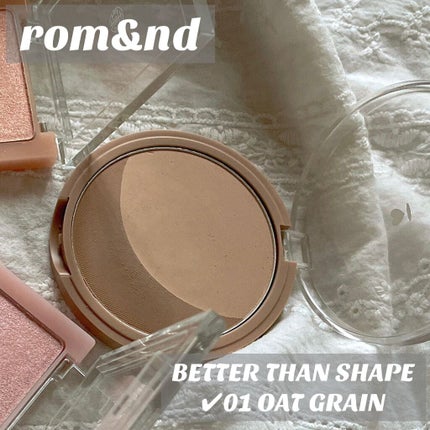 ベターザンシェイプ/rom&nd/シェーディングを使ったクチコミ(1枚目)