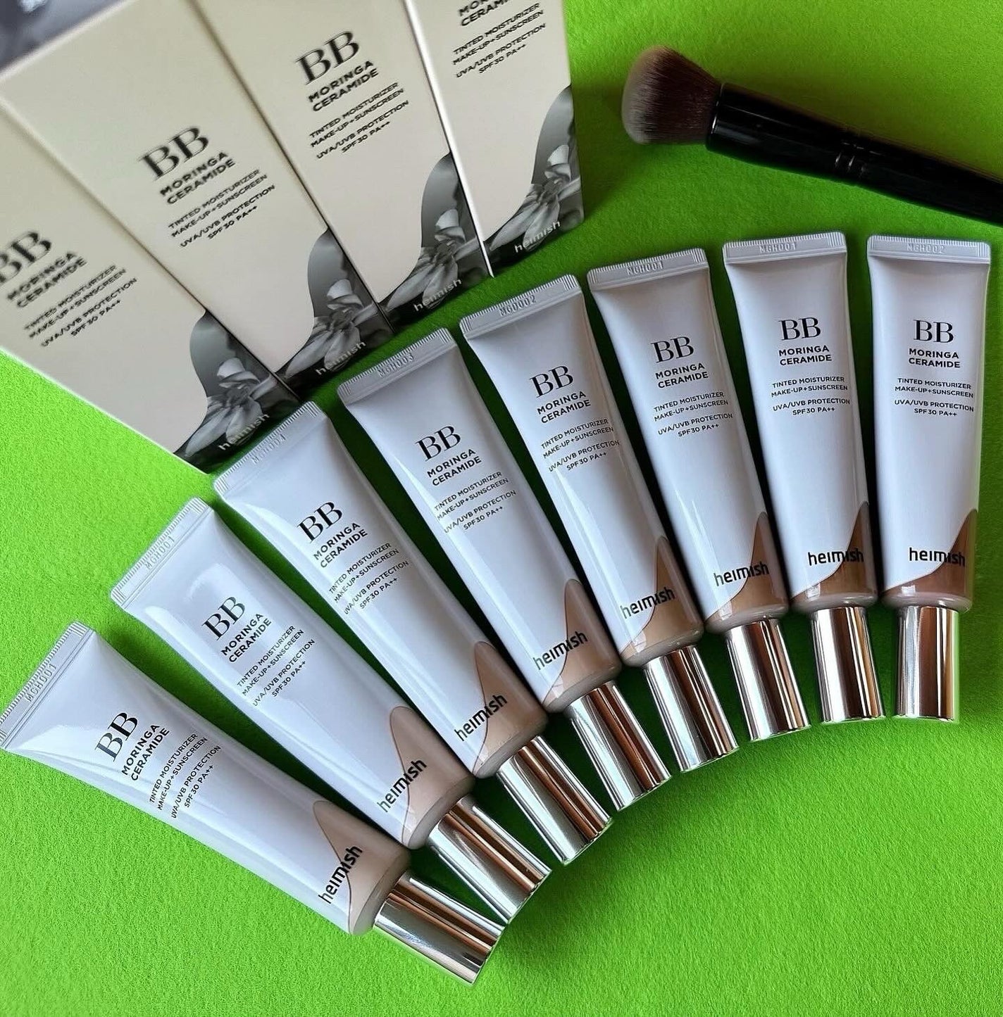 モリンガ セラミド BBクリーム/heimish/BBクリームを使ったクチコミ(2枚目)