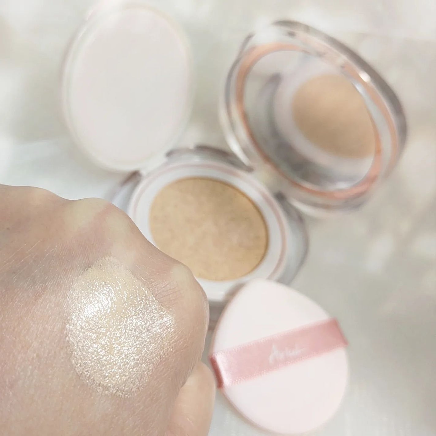 アリウル インクフェザーカバーラスティングクッション/Ariul/クッションファンデーションを使ったクチコミ(5枚目)