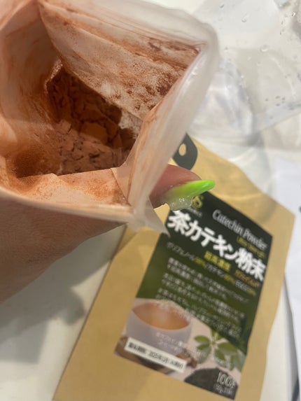 ちゃんまぃ on LIPS 「最近、茶カテキン粉末で茶カテキン飲んでる🍵よ😆😆🍵ポリフェノー..」(4枚目)