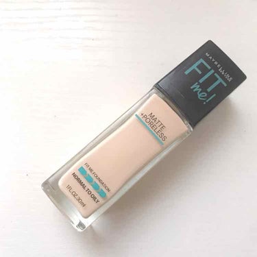 フィットミーリキッドファンデーション/MAYBELLINE NEW YORK/リキッドファンデーションを使ったクチコミ（1枚目）