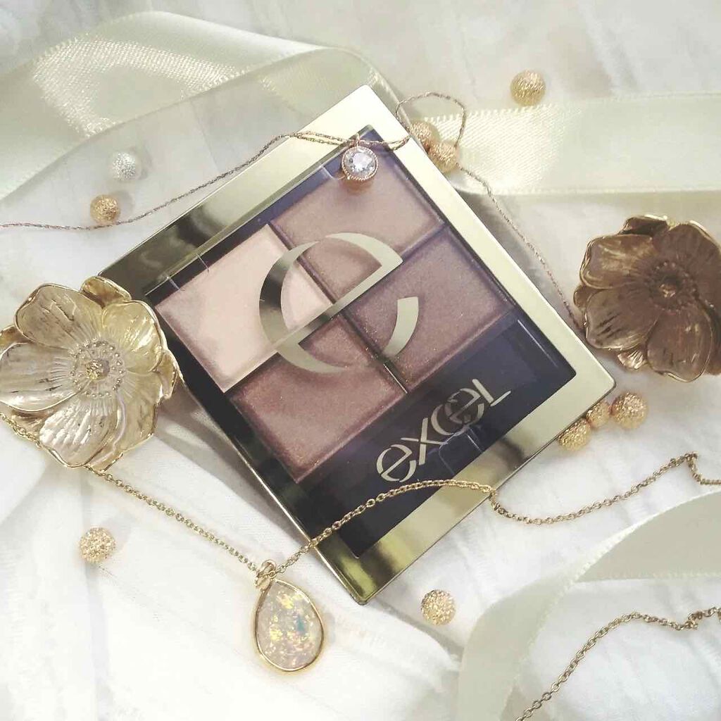 スキニーリッチシャドウ/excel/アイシャドウパレットを使ったクチコミ(1枚目)