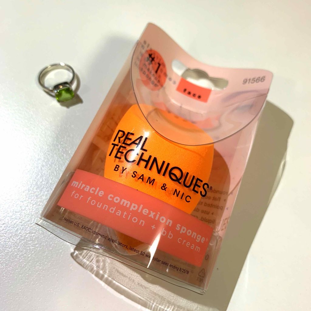 Miracle Complexion Sponge/Real Techniques/パフ・スポンジを使ったクチコミ(1枚目)
