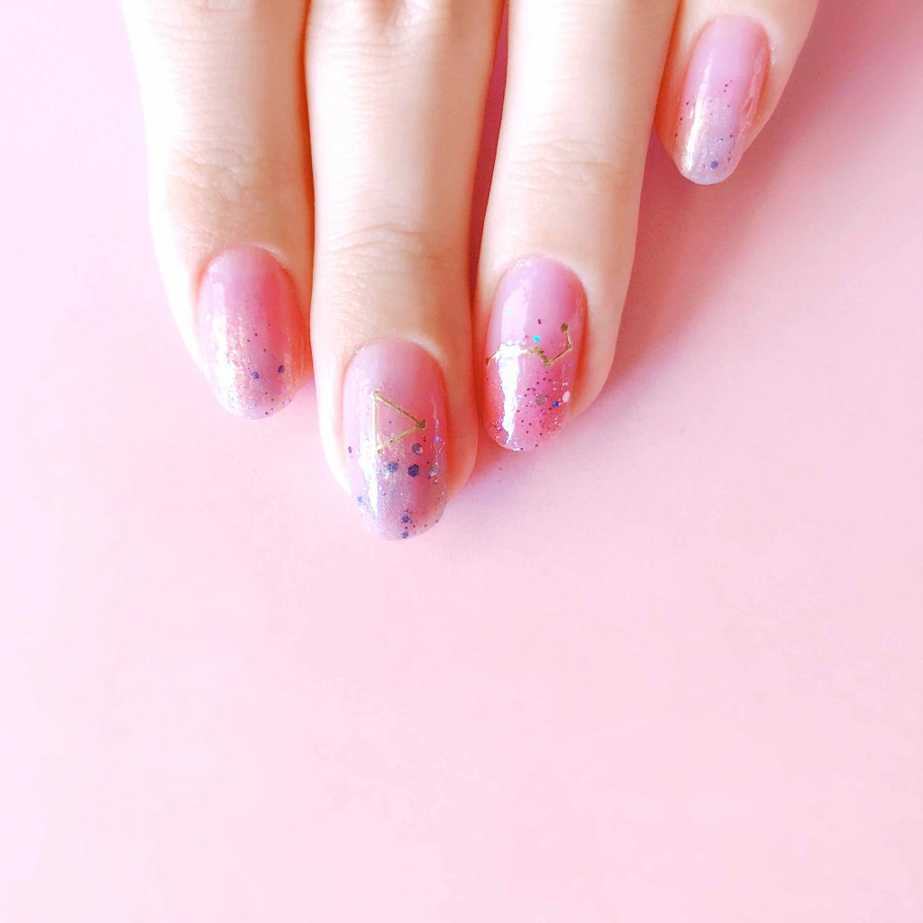 AC ネイルエナメル M 130 ギャラクシーブルー/AC MAKEUP/マニキュアを使ったクチコミ（2枚目）