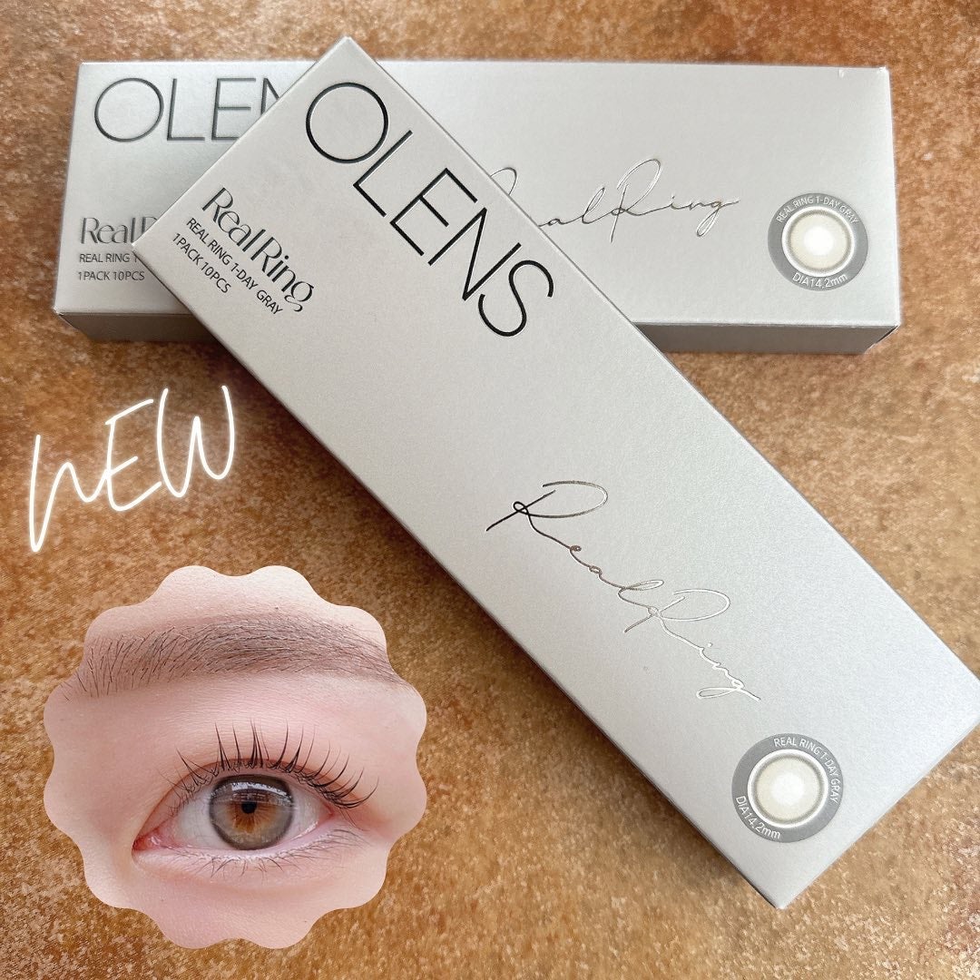 Real Ring 1day/OLENS/ワンデー(1DAY)カラコンを使ったクチコミ(1枚目)