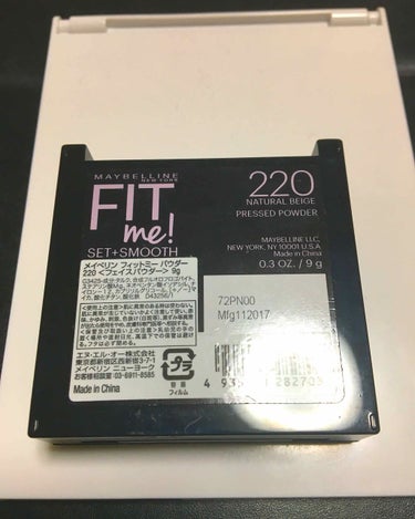 フィットミー パウダー M/MAYBELLINE NEW YORK/プレストパウダーを使ったクチコミ（2枚目）