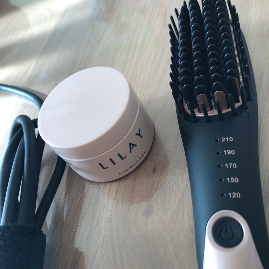 Agetuyaポータブルミニブラシアイロン（ポーチ付き）/ローネジャパン/ヒートブラシを使ったクチコミ（1枚目）