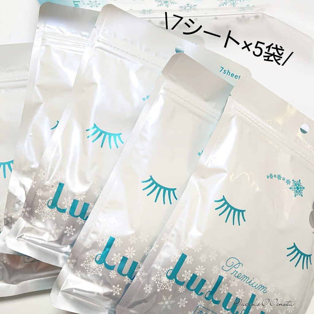 プレミアムルルルン 雪（ホワイトバニラの香り）/ルルルン/シートマスク・パックを使ったクチコミ（2枚目）