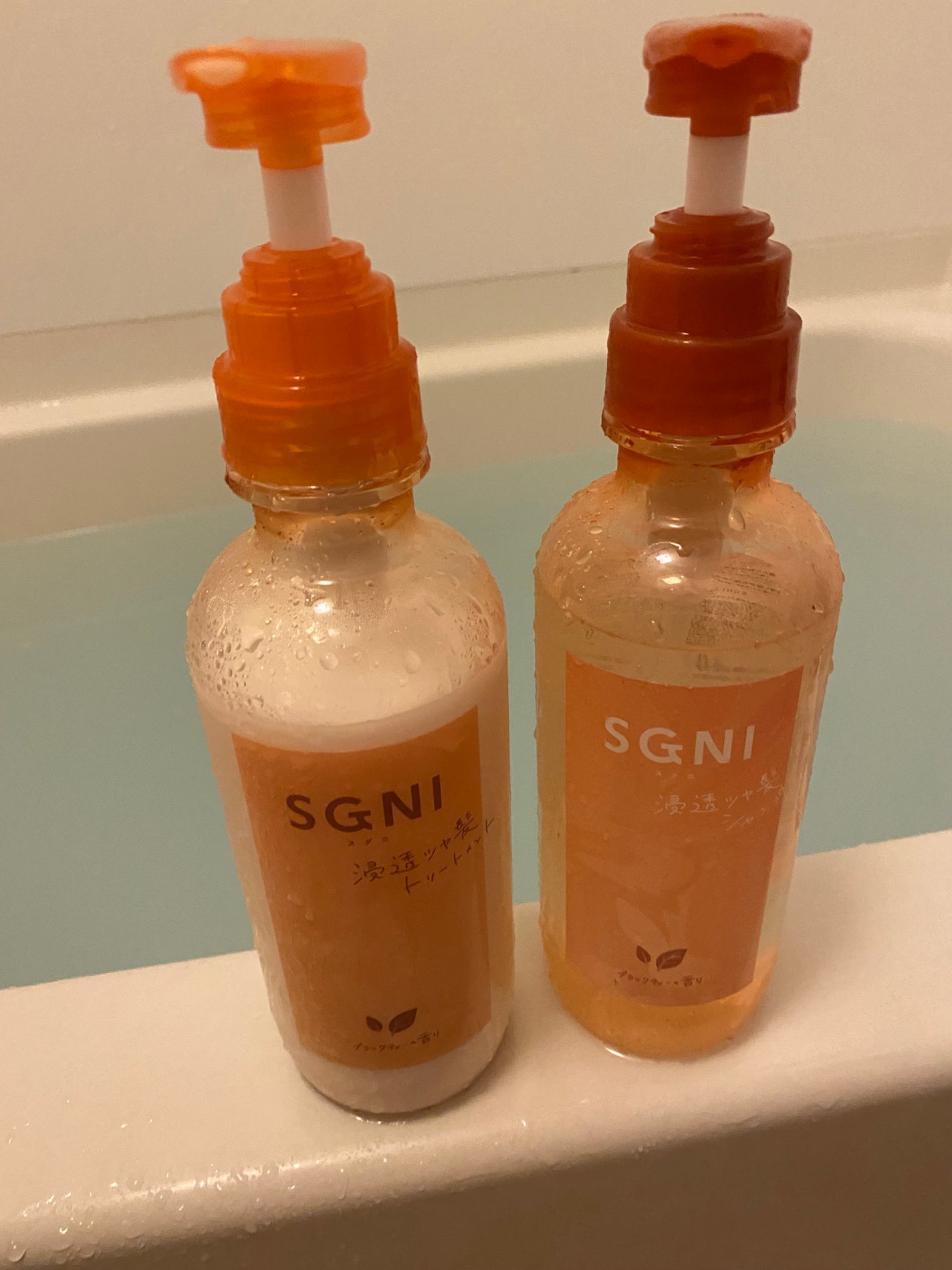 スグニ 浸透ツヤ髪 シャンプー/トリートメント/SGNI/市販シャンプーを使ったクチコミ(1枚目)