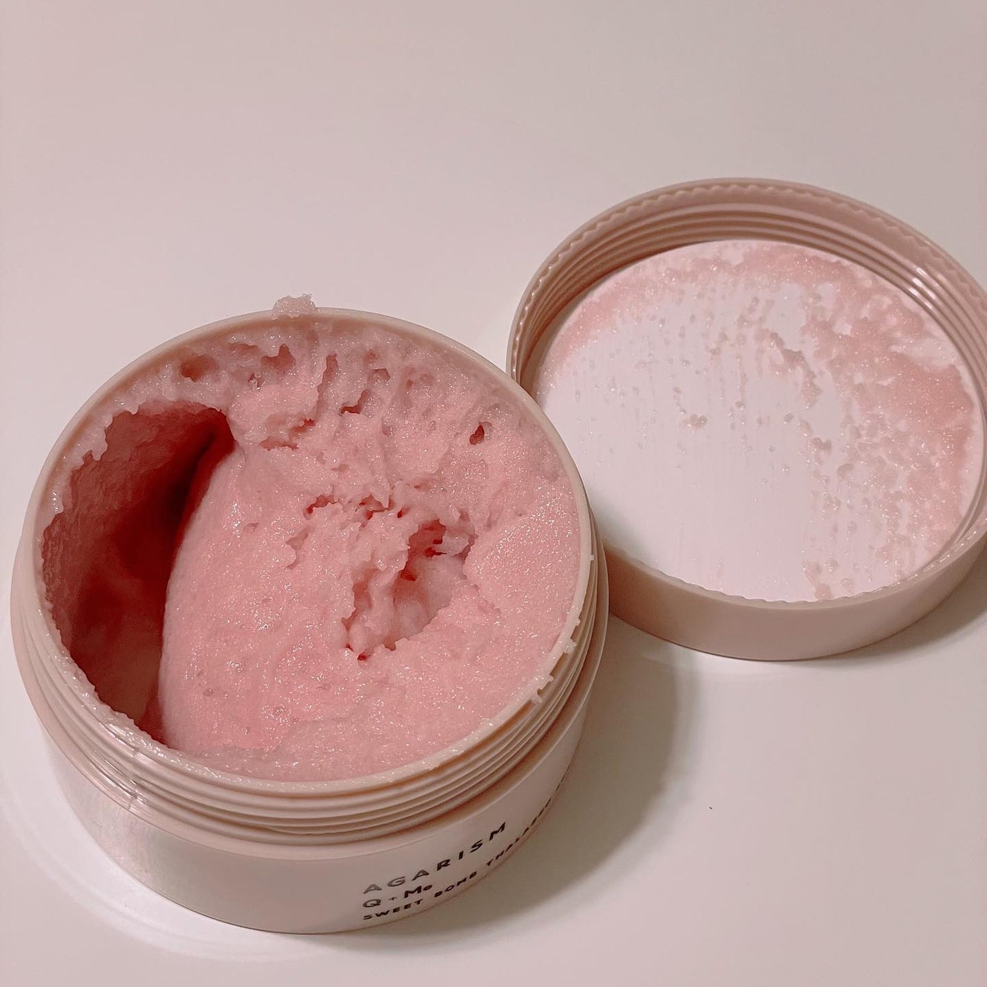 Q+Me スウィート ボム タラソ スクラブ/AGARISM/バスト・ヒップケアを使ったクチコミ(2枚目)