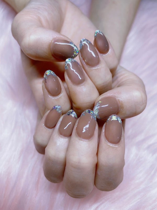 ジェルネイル/セリア/ジェルネイル by き り ん (°◻︎°)