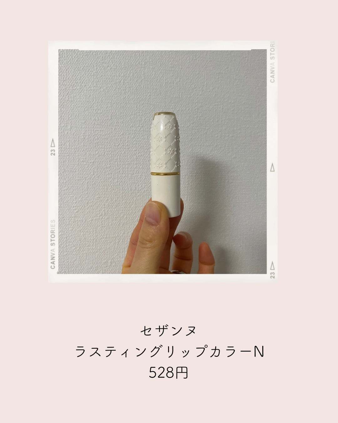 ラスティング リップカラーN 102 ブラウン系/CEZANNE/口紅を使ったクチコミ（3枚目）