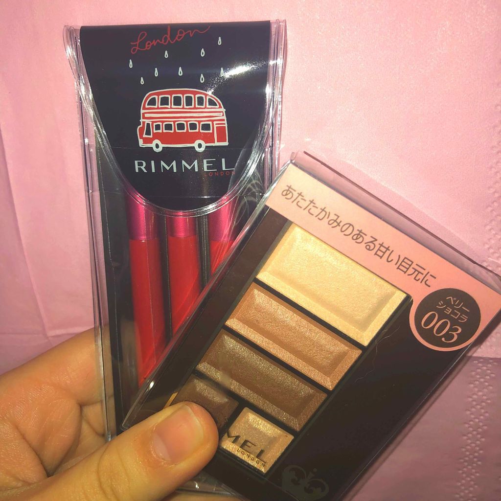 リンメル ロンドン ショコラスウィート アイズのクチコミ「RIMMELのショコラスウィートアイズのソフトマット003💗
皆さんのレビュー見て、欲しくなっ.....」（1枚目）