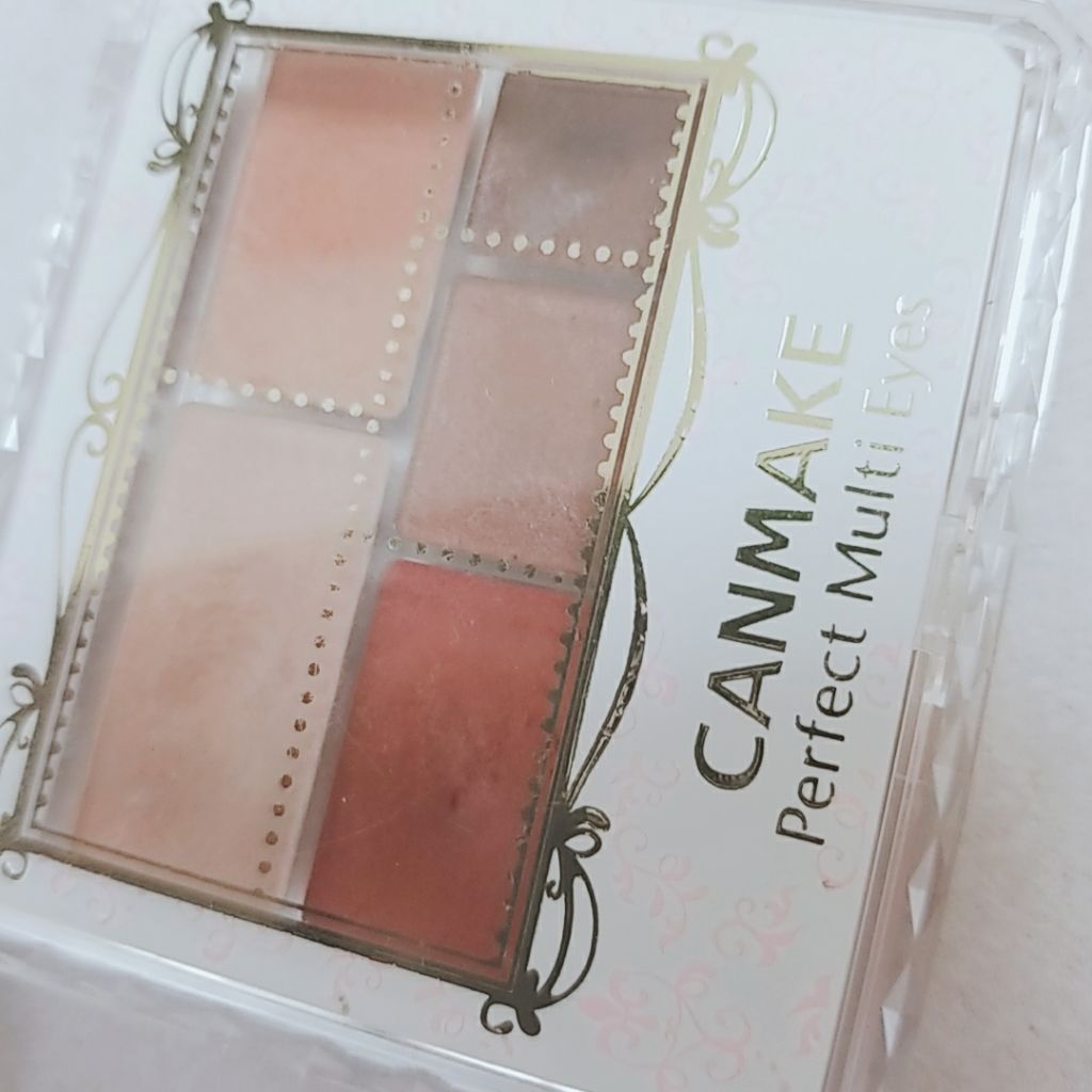 パーフェクトマルチアイズ/キャンメイク/アイシャドウパレットを使ったクチコミ(1枚目)