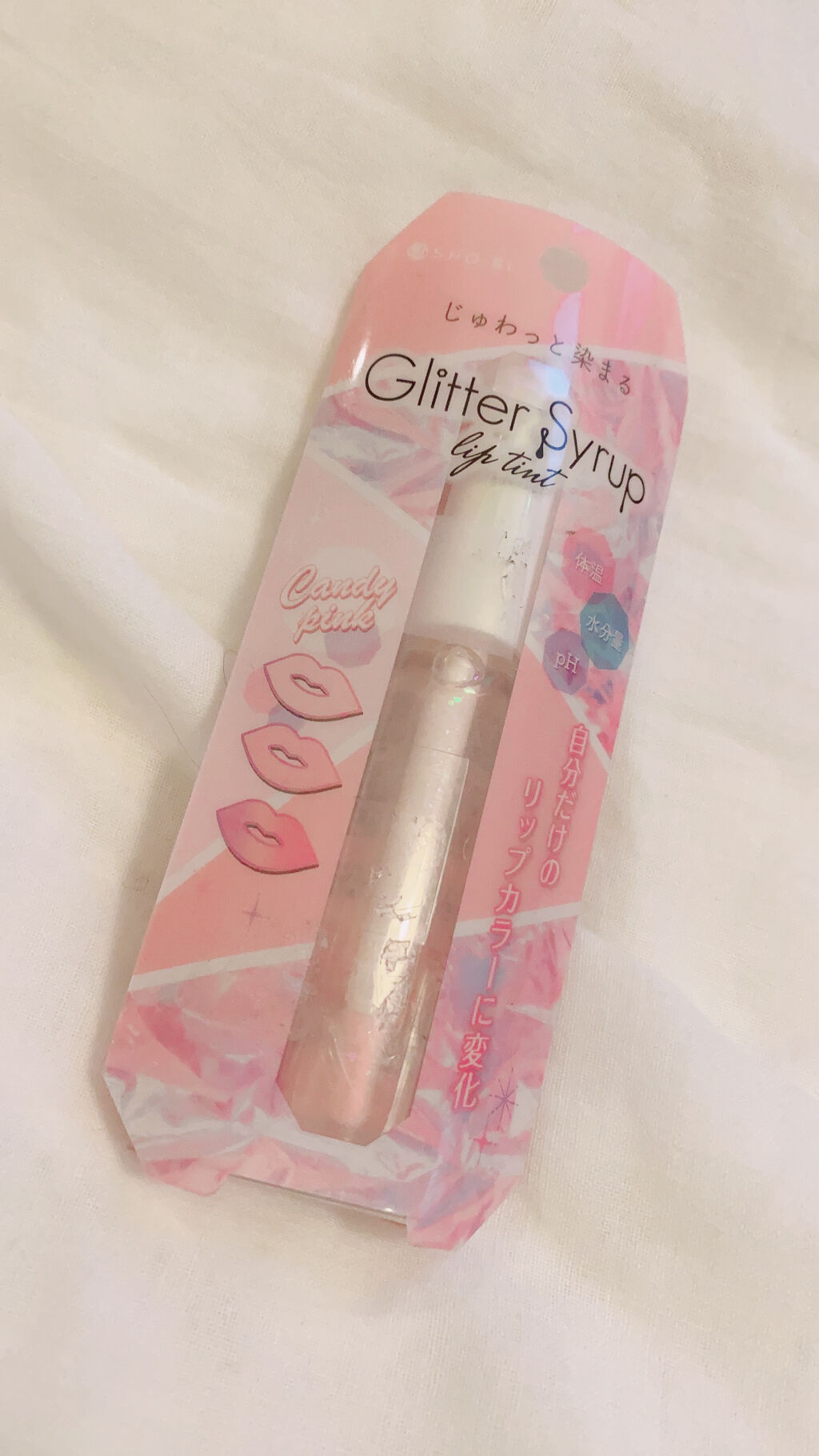 グリッターシロップリップティント/PetitPetit/リップティントを使ったクチコミ（1枚目）