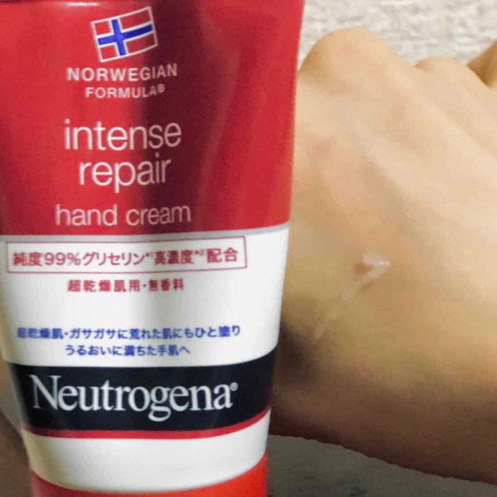 インテンスリペア ハンドクリーム/Neutrogena/ハンドクリームを使ったクチコミ(1枚目)