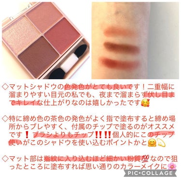 シルキースフレアイズ（マットタイプ）/キャンメイク/アイシャドウパレットを使ったクチコミ（2枚目）