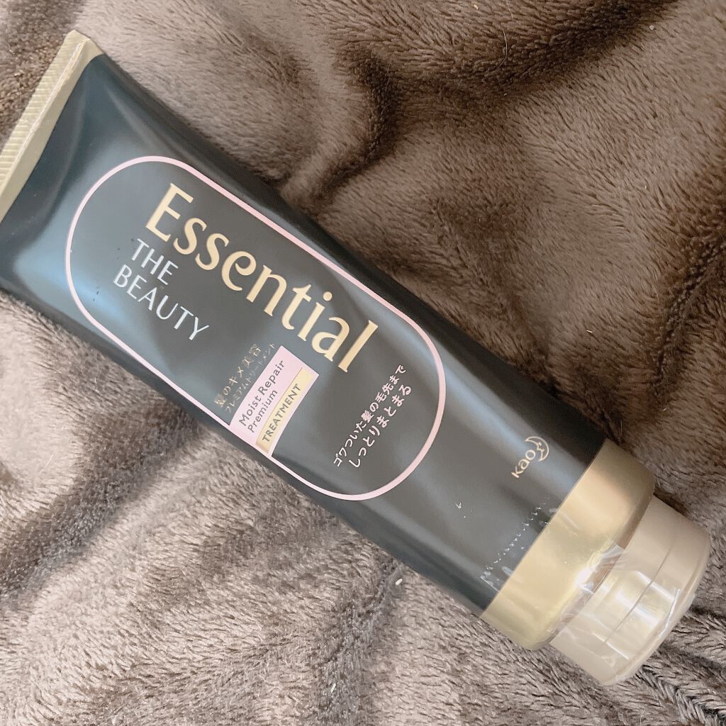 THE BEAUTY 髪のキメ美容プレミアムトリートメント<モイストリペアプレミアム>/エッセンシャル/洗い流すヘアトリートメントを使ったクチコミ(1枚目)