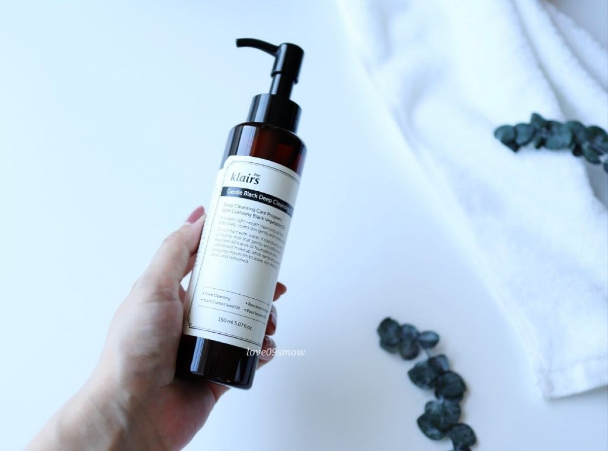ジェントルブラックディープクレンジングオイル(150ml)/Klairs/オイルクレンジングを使ったクチコミ（2枚目）