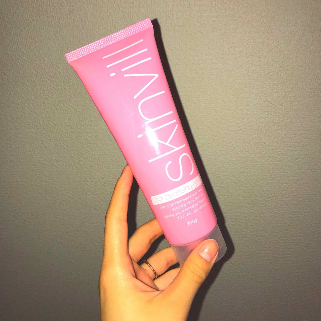 ホットクレンジングジェル(旧)/skinvill/クレンジングジェルを使ったクチコミ(1枚目)