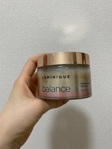 ルミニーク バランス ダメージリペア&カラーケア ヘアマスク 185g/LUX/ヘアマスク・ヘアパックの画像