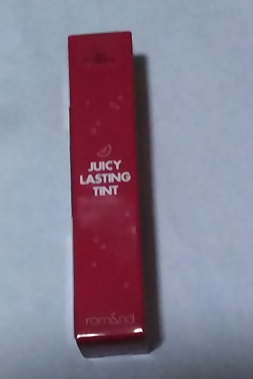 ジューシーラスティングティント/rom&nd/リップティントを使ったクチコミ（1枚目）