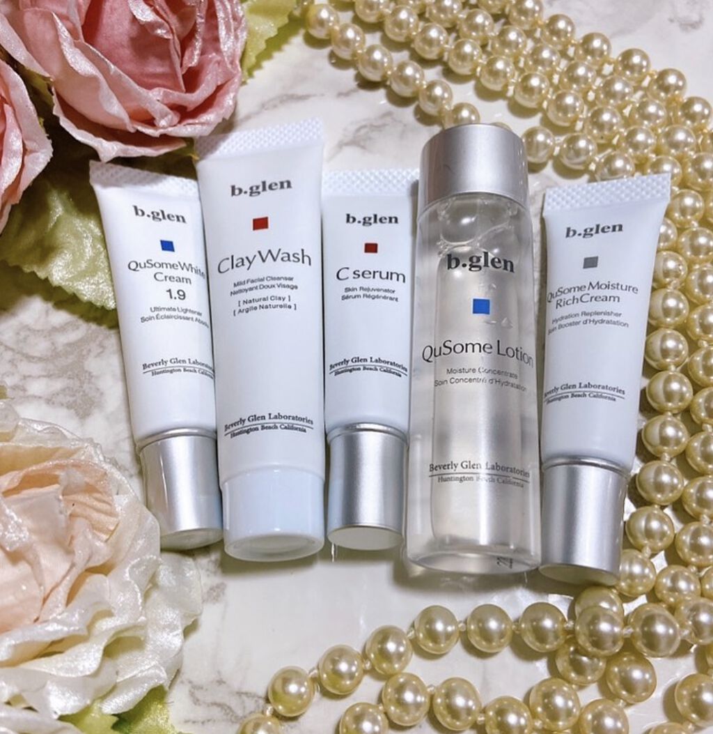 ホワイトケア トライアルセット/b.glen/スキンケアキットを使ったクチコミ(1枚目)