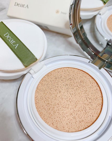 スリムフィット エバーラスティング クッション/Dear.A/クッションファンデーションを使ったクチコミ(2枚目)