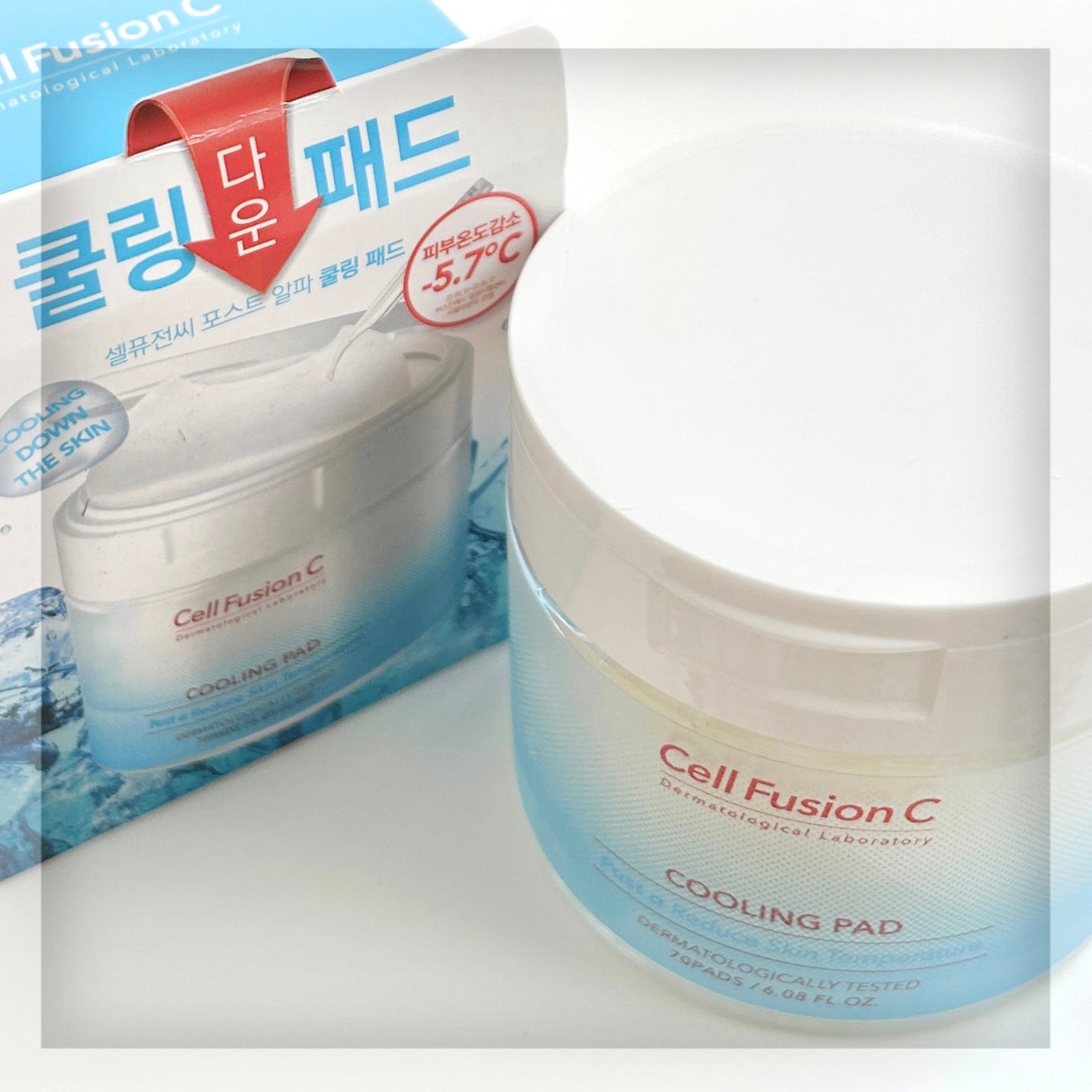 ポストアルファクーリングパッド/Cell Fusion C(セルフュージョンシー)/トナーパッドを使ったクチコミ(1枚目)