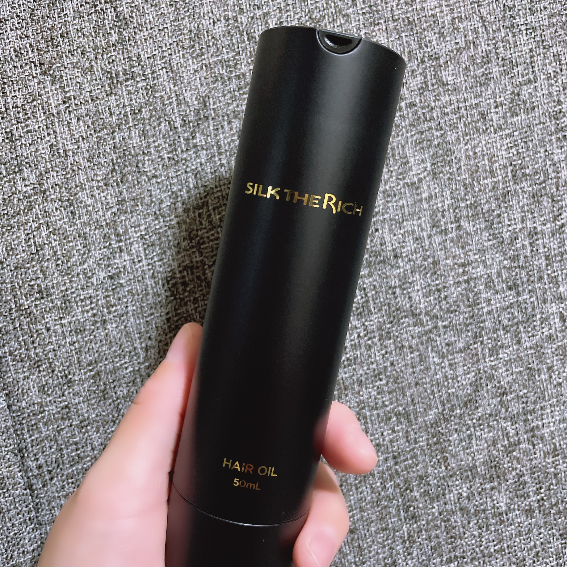 SILK THE RICH ヘアオイルMNM/SILK THE RICH/ヘアオイルを使ったクチコミ（1枚目）