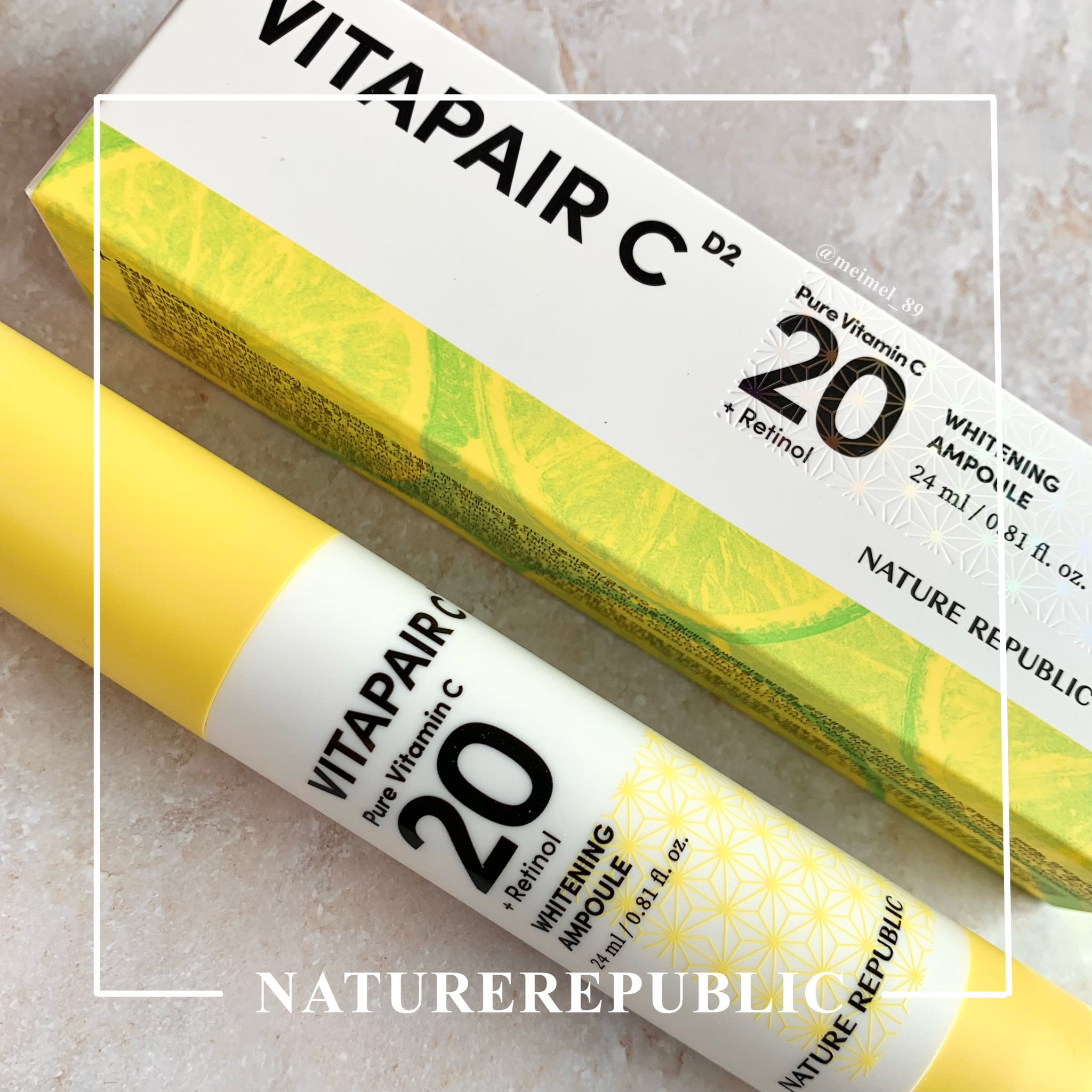 ビタペアC ビタレチ美容液/ネイチャーリパブリック/美容液を使ったクチコミ（1枚目）