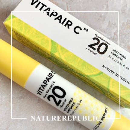ビタペアC ビタレチ美容液/ネイチャーリパブリック/美容液を使ったクチコミ(1枚目)