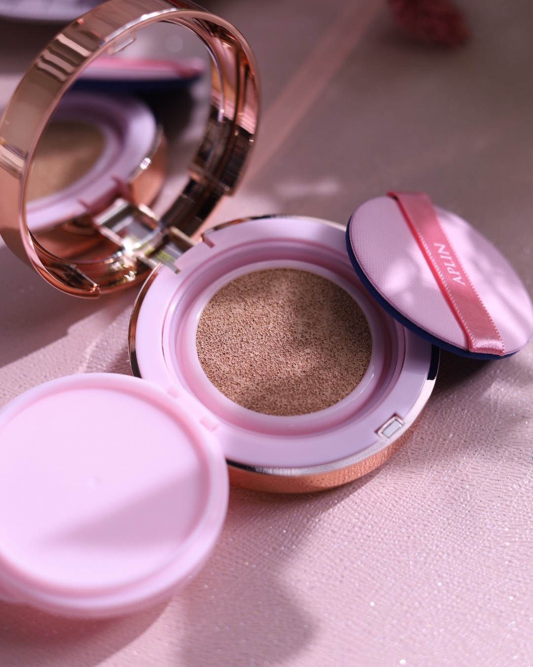 ピンクティーツリーカバープライマークッション/APLIN/クッションファンデーションを使ったクチコミ（3枚目）