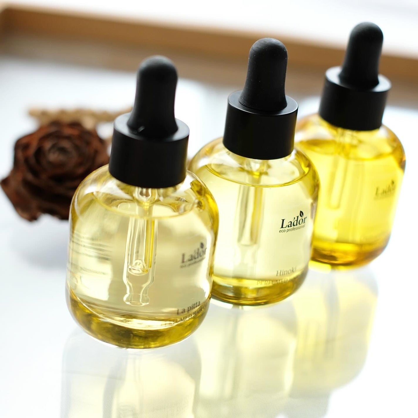 パフュームヘアオイル オスマンサス/La'dor/ヘアオイルを使ったクチコミ(1枚目)