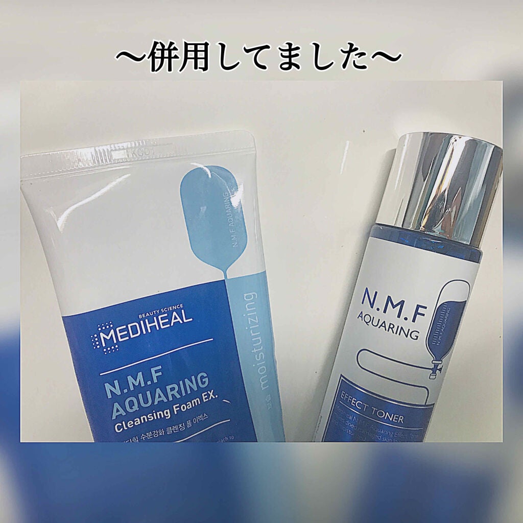 N.M.F アクアリング クレンジングフォーム JEX/MEDIHEAL/洗顔フォームを使ったクチコミ(4枚目)