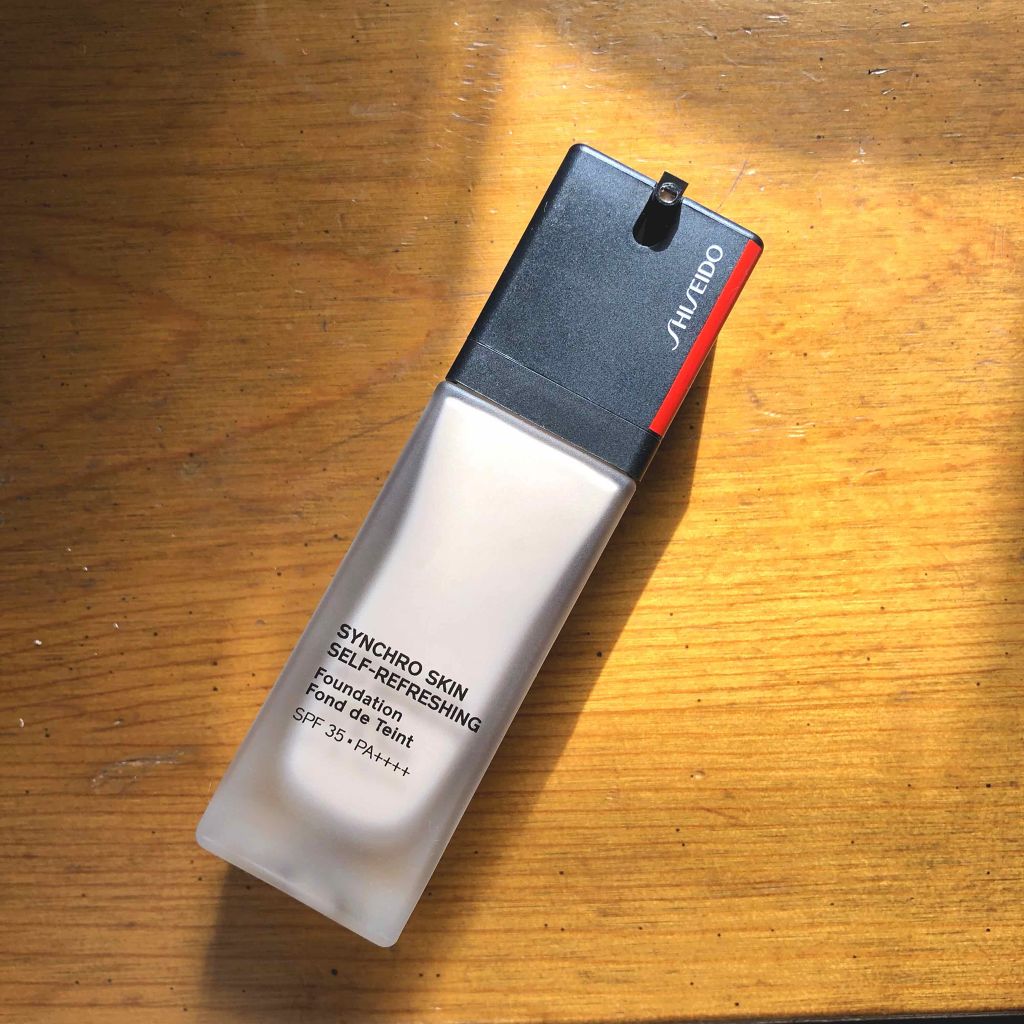 シンクロスキン セルフリフレッシング ファンデーション/SHISEIDO/リキッドファンデーションを使ったクチコミ(1枚目)