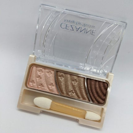 トーンアップアイシャドウ/CEZANNE/アイシャドウパレットを使ったクチコミ(2枚目)