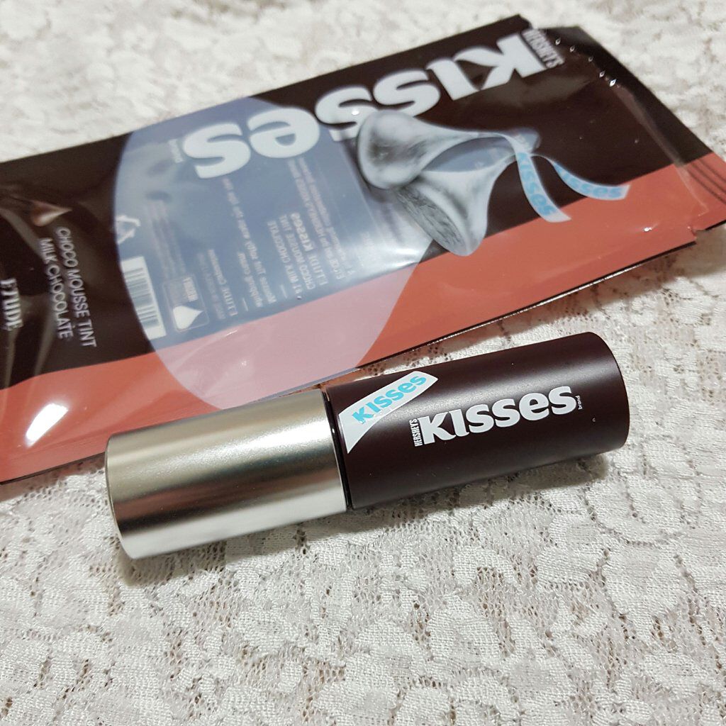 キスチョコレート ムースティント/ETUDE/口紅を使ったクチコミ(1枚目)