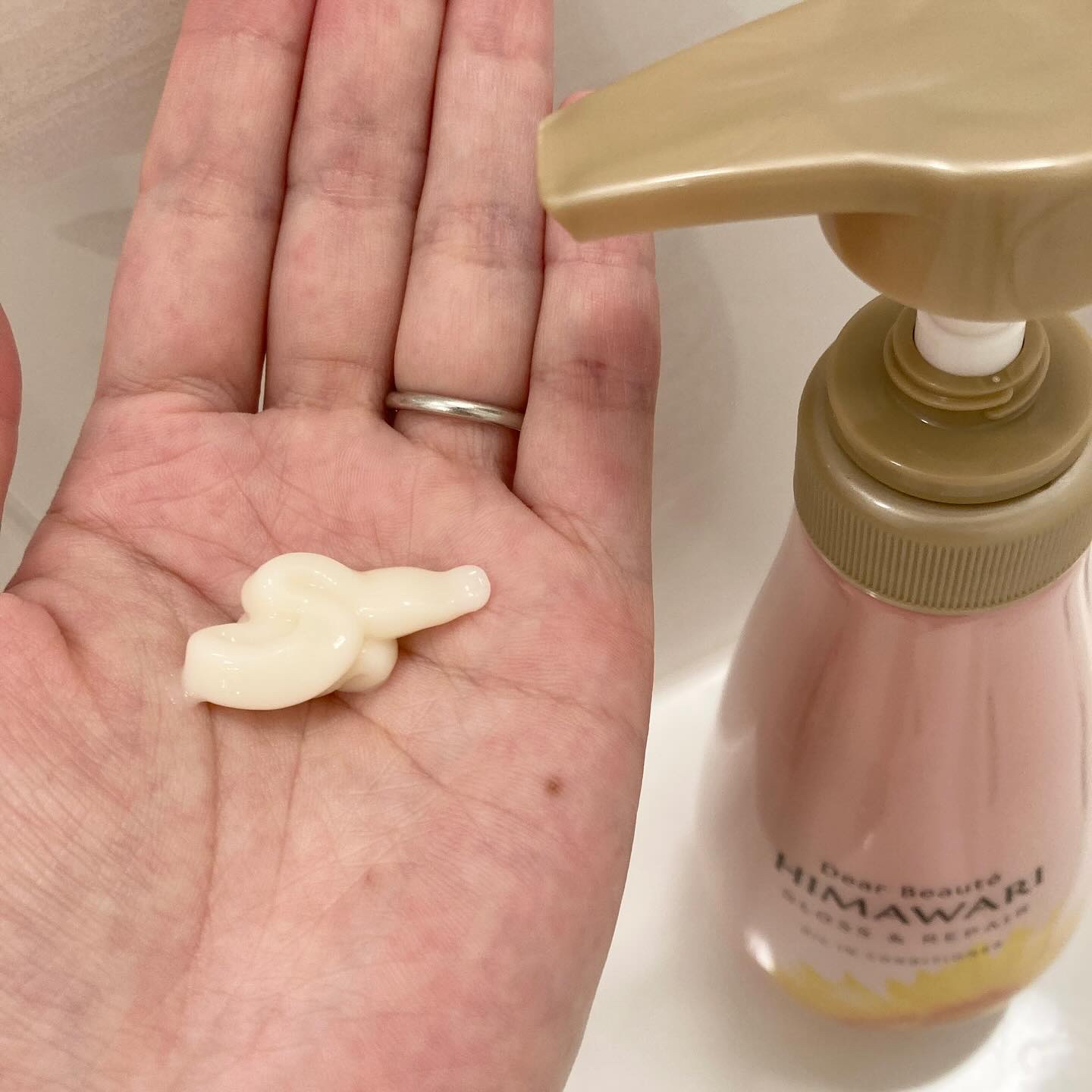 オイルインシャンプー／オイルインコンディショナー (グロス＆リペア)/ディアボーテ/市販シャンプーを使ったクチコミ（3枚目）