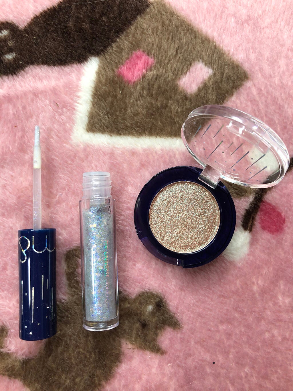 グリッター シャドウ カラー/rom&nd/グリッターを使ったクチコミ(2枚目)