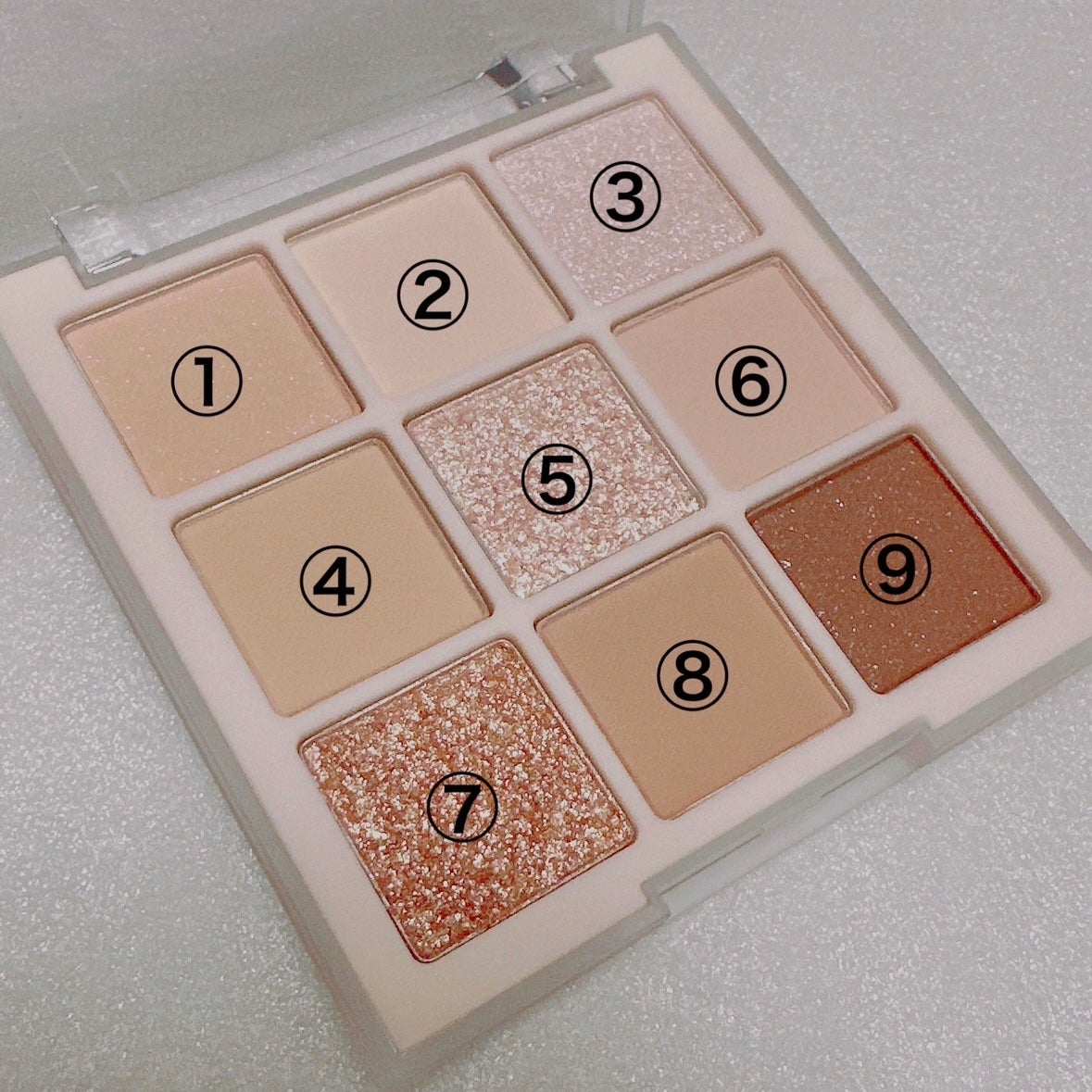 ムードブレンディングシャドウパレット/Coralhaze/アイシャドウパレットを使ったクチコミ(2枚目)